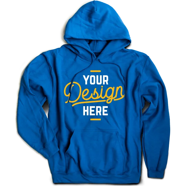 Custom printed hoodies