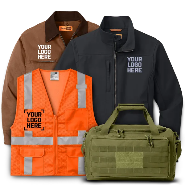 Custom printed CornerStone workwear