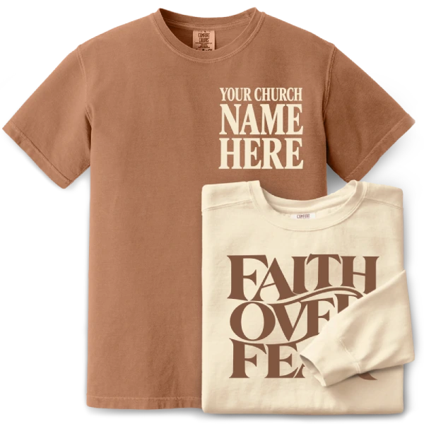 Custom printed church t-shirts
