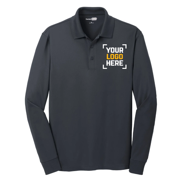 Custom long sleeve polo shirts