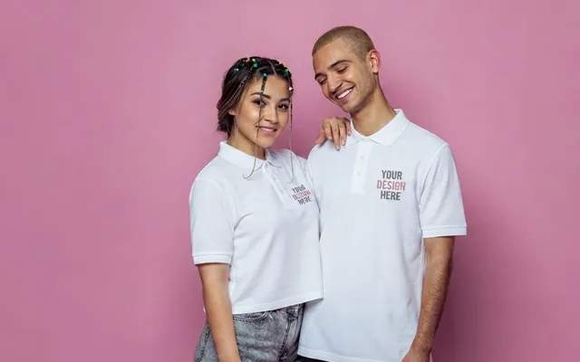 Unisex custom polo shirts